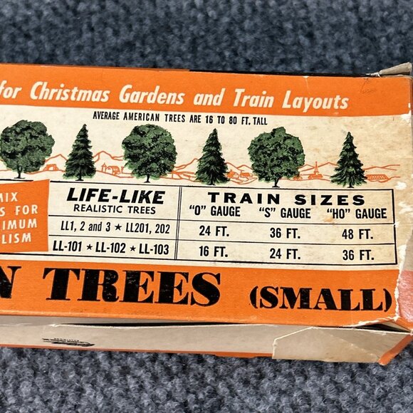 Life Like LL103 Small Evergreen Trees Evergreen Poplar Lot Christmas Layout - Picture 13 of 14